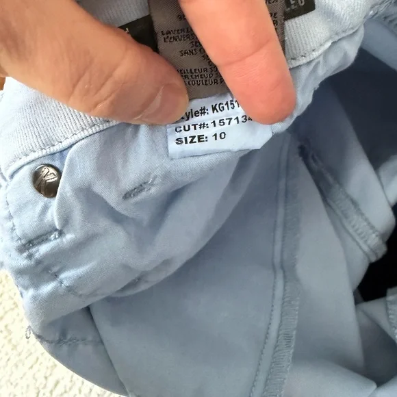 Kut from the Kloth Light Blue Meg Fab Ab Wide Leg Jeans 10 - Picture 4 of 4